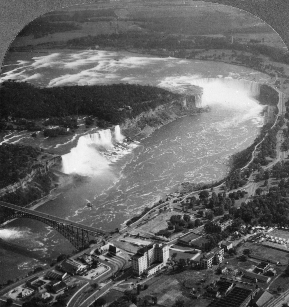 Wodospad Niagara, USA, ok. 1900 autorstwa Unbekannt