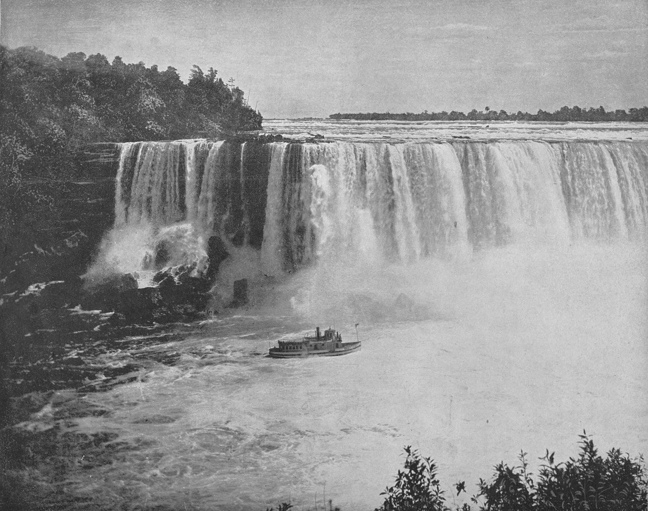 Wodospad Niagara, ok. 1897 r. autorstwa Unbekannt