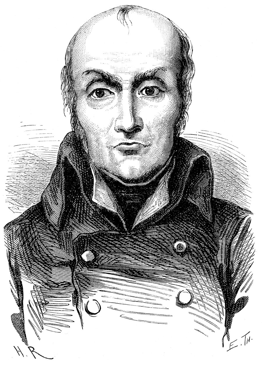 Nicolas Francois Appert 1749-1841, francuski kucharz i wynalazca, c1870 autorstwa Unbekannt
