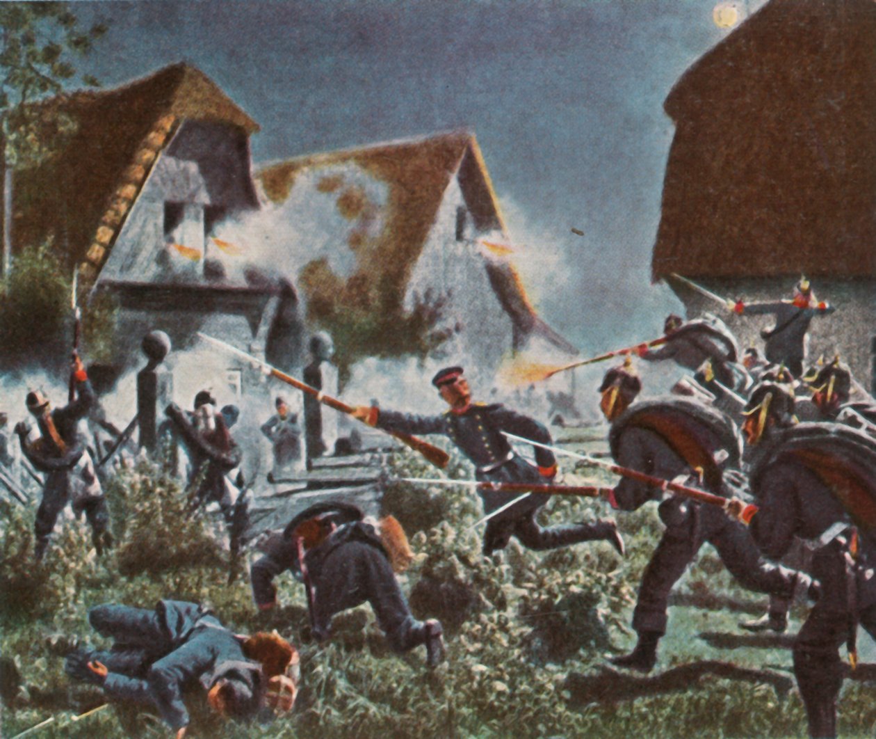 Nocny atak na Podolu, 26 czerwca 1866, 1936. autorstwa Unbekannt
