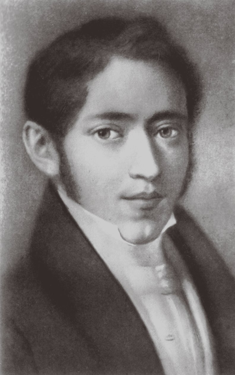 Nikołaj Płatonowicz Ogariew 1813-1877, 1830 autorstwa Unbekannt