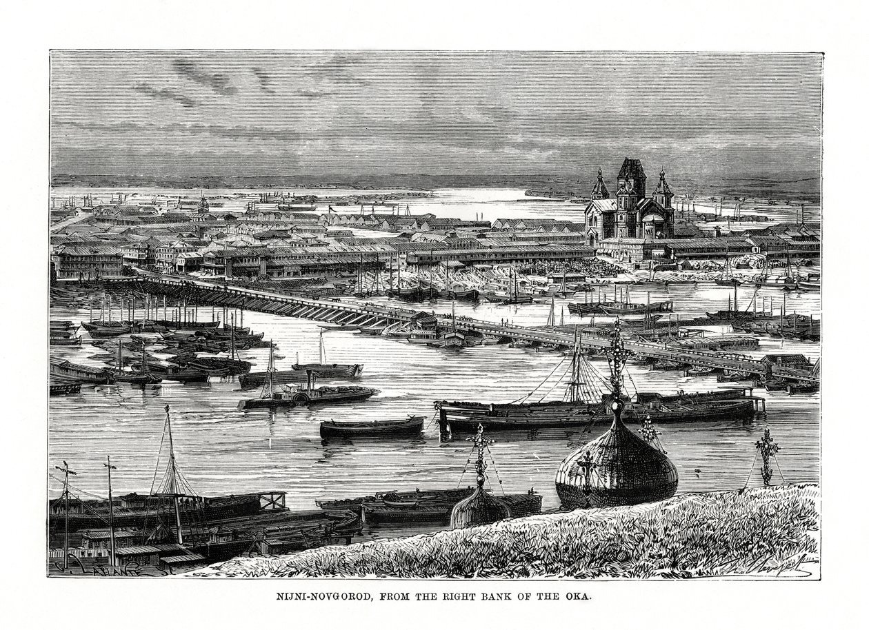 Niżny Nowogród, Rosja, 1879 autorstwa Unbekannt