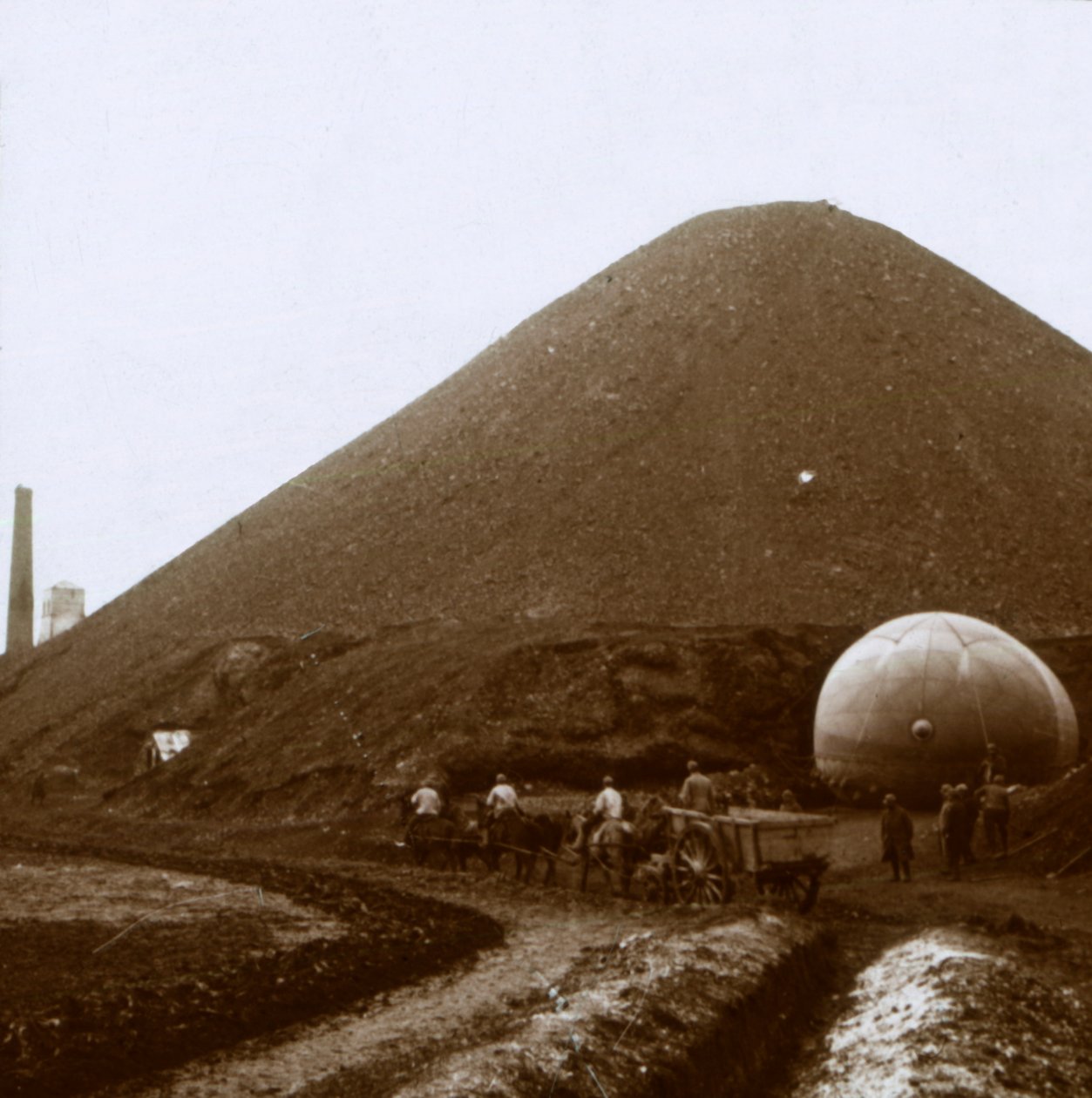 Noeux-les-Mines, północna Francja, c1914-c1918 autorstwa Unbekannt