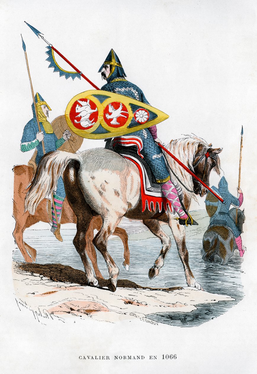 Kawaleria normańska, 1066 1882-1884 autorstwa Unbekannt
