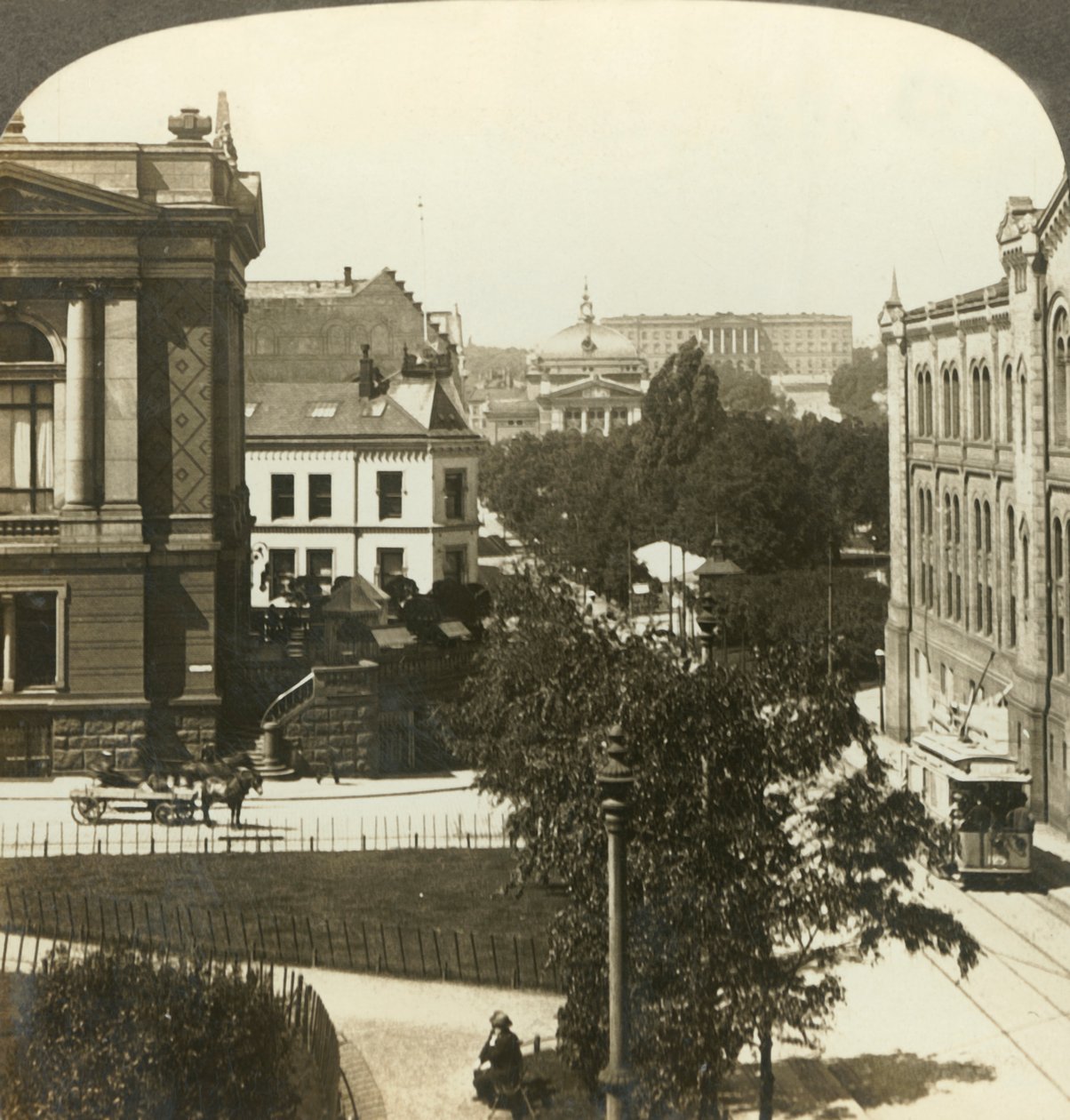 Dobra stolica Norwegii, Christiania, Norwegia, ok. 1905. autorstwa Unbekannt