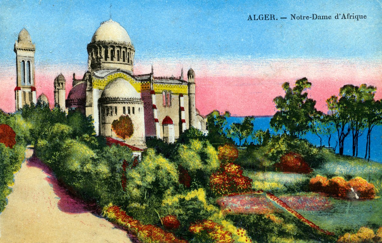 Notre Dame dAfrique, Algier, Algieria, początek XX wieku autorstwa Unbekannt