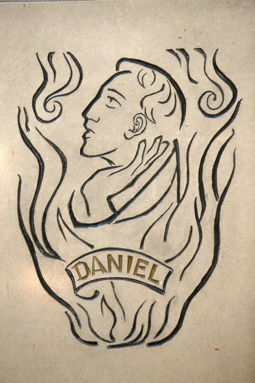 Kościół katolicki Notre Dame de France, Londyn. Prorok Daniel, Londyn, Wielka Brytania autorstwa Unbekannt
