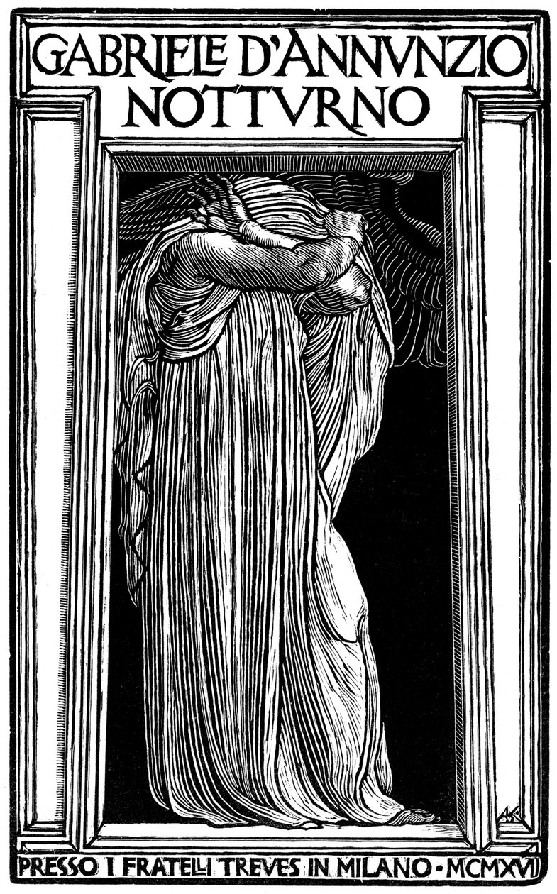 Notturno, autorstwa Gabriele DAnnunzio, 1921 autorstwa Unbekannt