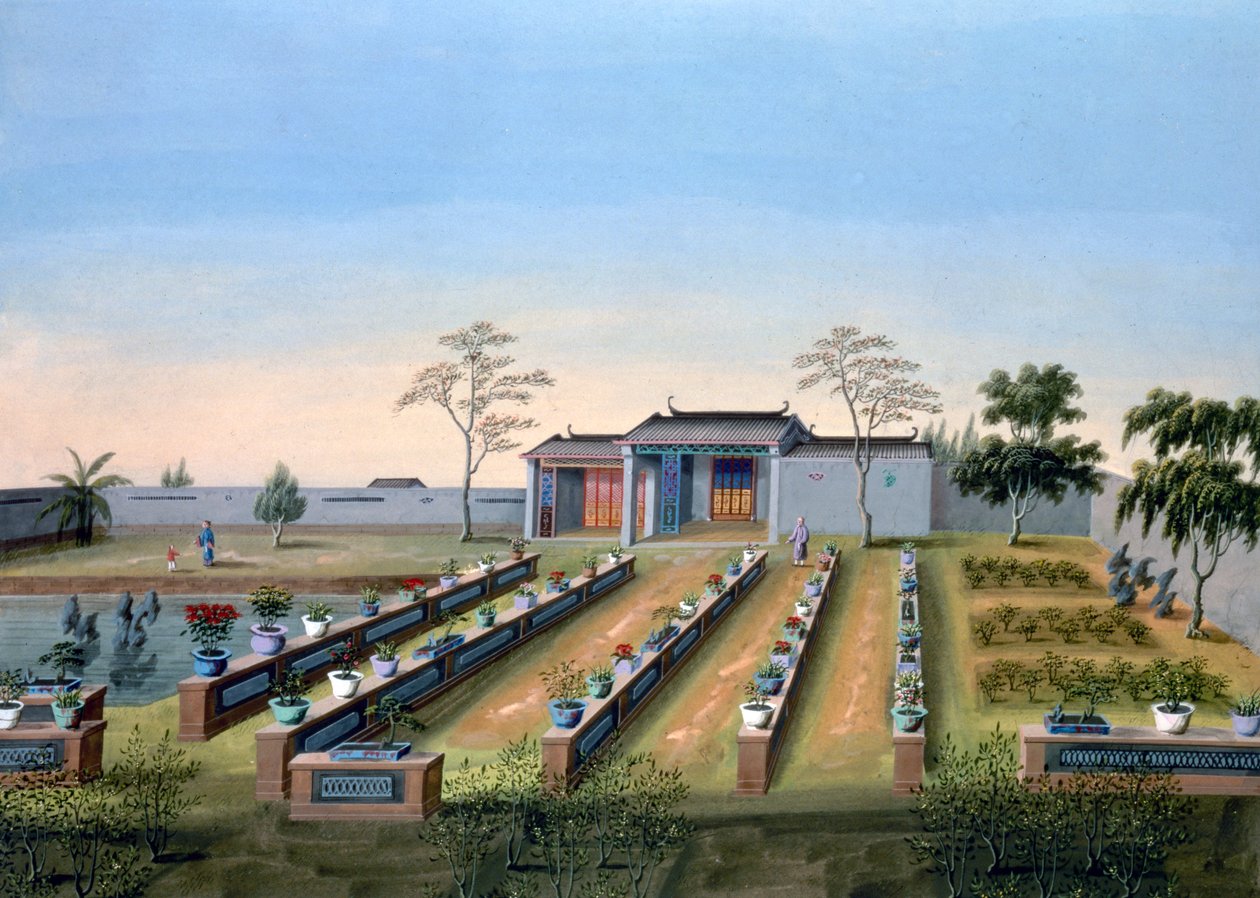 Przedszkole, Chiny, c1820-1840 autorstwa Unbekannt