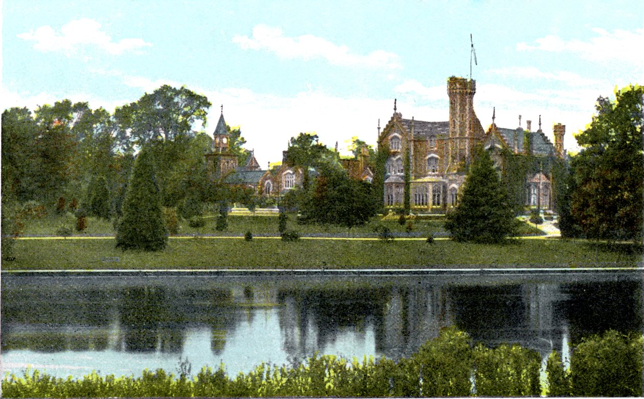 Oakley Court, niedaleko Bray, Berkshire, XX wiek autorstwa Unbekannt