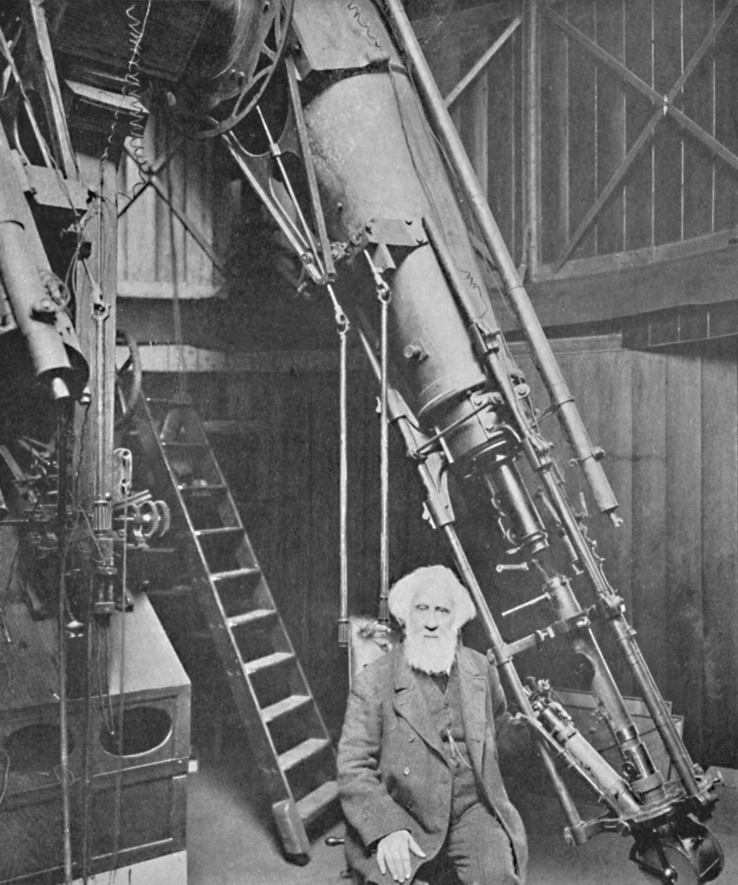 Obserwatorium Sir Williama Hugginsa, K.C.B., Tulse Hill, 1904 autorstwa Unbekannt