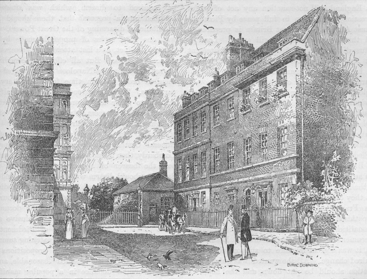 Biuro Pierwszego Lorda Skarbu, 10 Downing Street, Londyn, XIX w. 1906. autorstwa Unbekannt