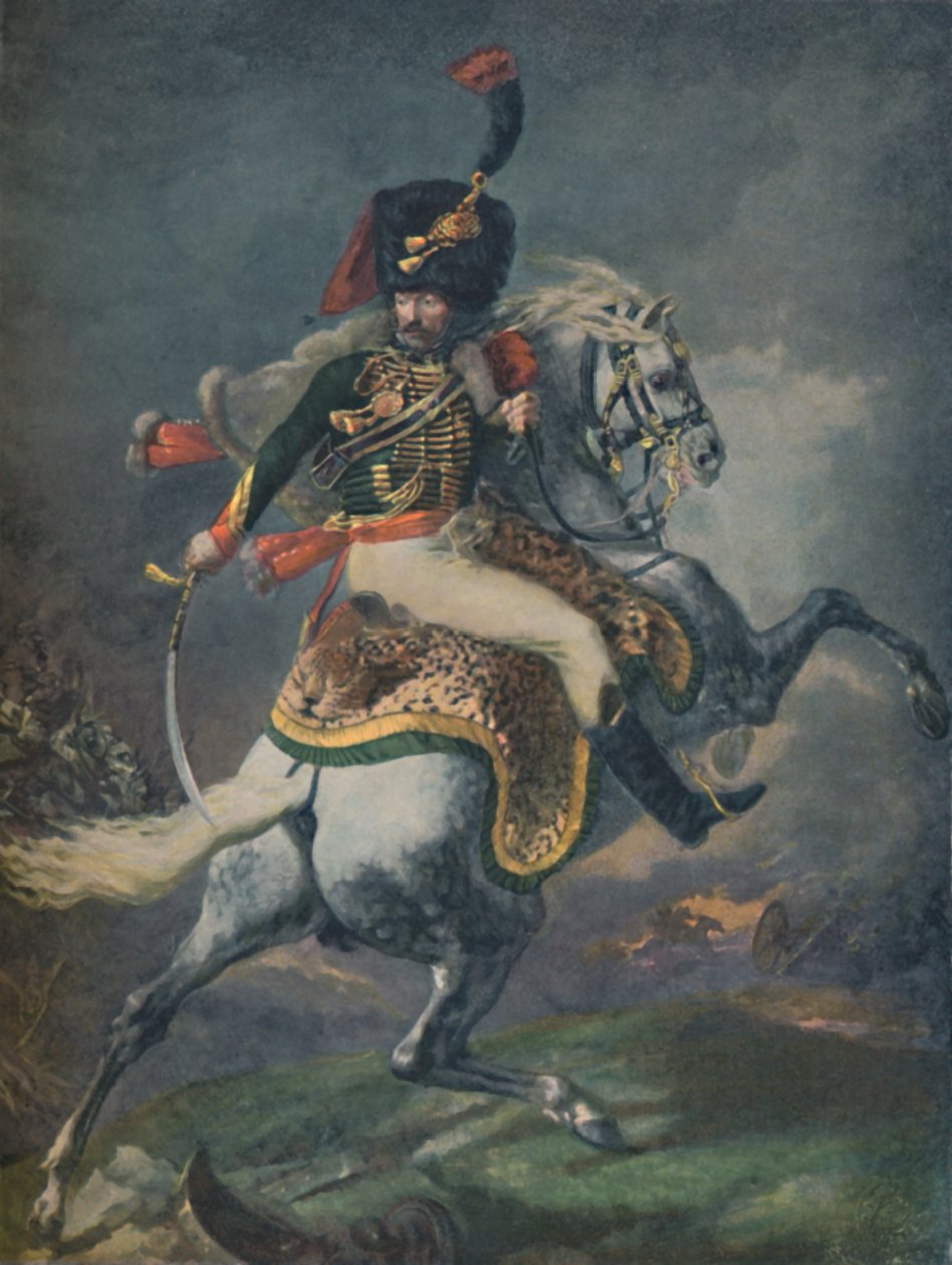 Oficer szarży szoferów konnych. Gwardia Cesarska, ok. 1812, 1896. autorstwa Unbekannt