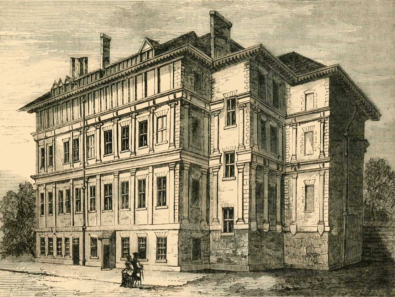 Stary dom Craven, 1800, 1881. autorstwa Unbekannt