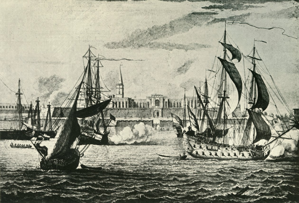 Stary Fort William, z rzeki 1736, 1925. autorstwa Unbekannt