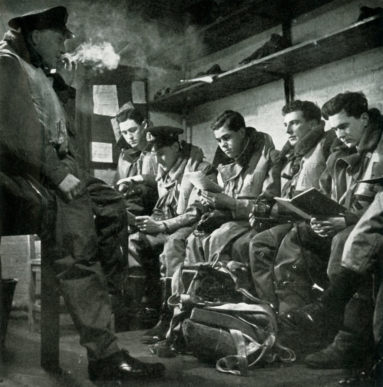 Old Hands Now - piloci Fleet Air Arm, c1943. autorstwa Unbekannt