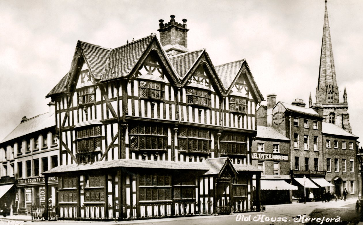 Old House, Hereford, Herefordshire, początek XX wieku autorstwa Unbekannt