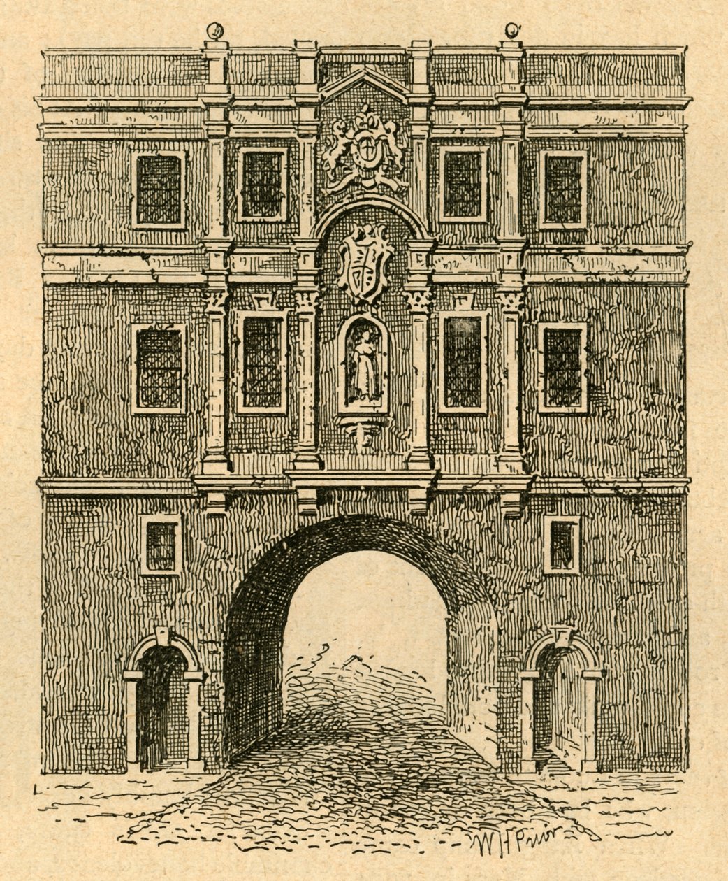 Stara Brama Ludowa, z druku wydanego ok. 1750, 1897. autorstwa Unbekannt