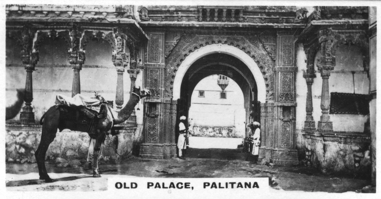 Stary Pałac, Palitana, Indie, ok. 1925 autorstwa Unbekannt