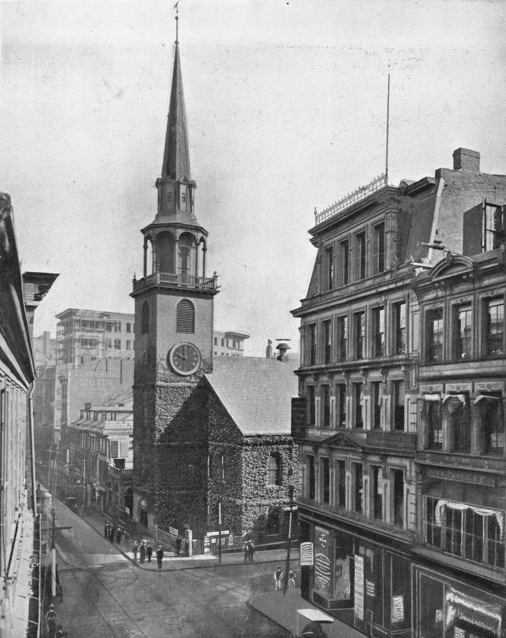 Stary Kościół Południowy, Boston, USA, ok. 1900. autorstwa Unbekannt