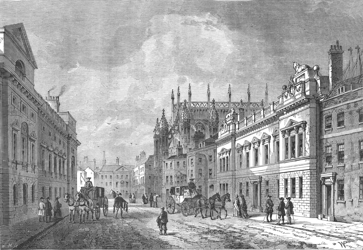 Stara ulica, Market Street, Westminster, 1820 1897. autorstwa Unbekannt