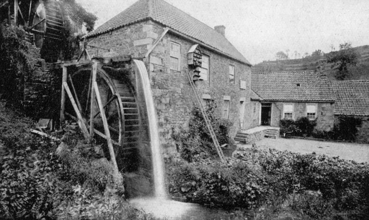 Stary młyn, Vaux Valley, Jersey, 1924-1926 autorstwa Unbekannt