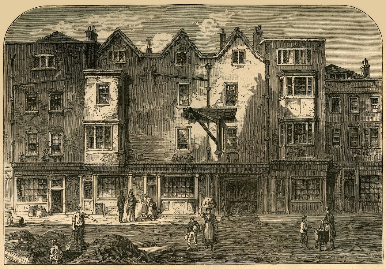 Oldbourne Hall, Shoe Lane, 1823, 1897. autorstwa Unbekannt