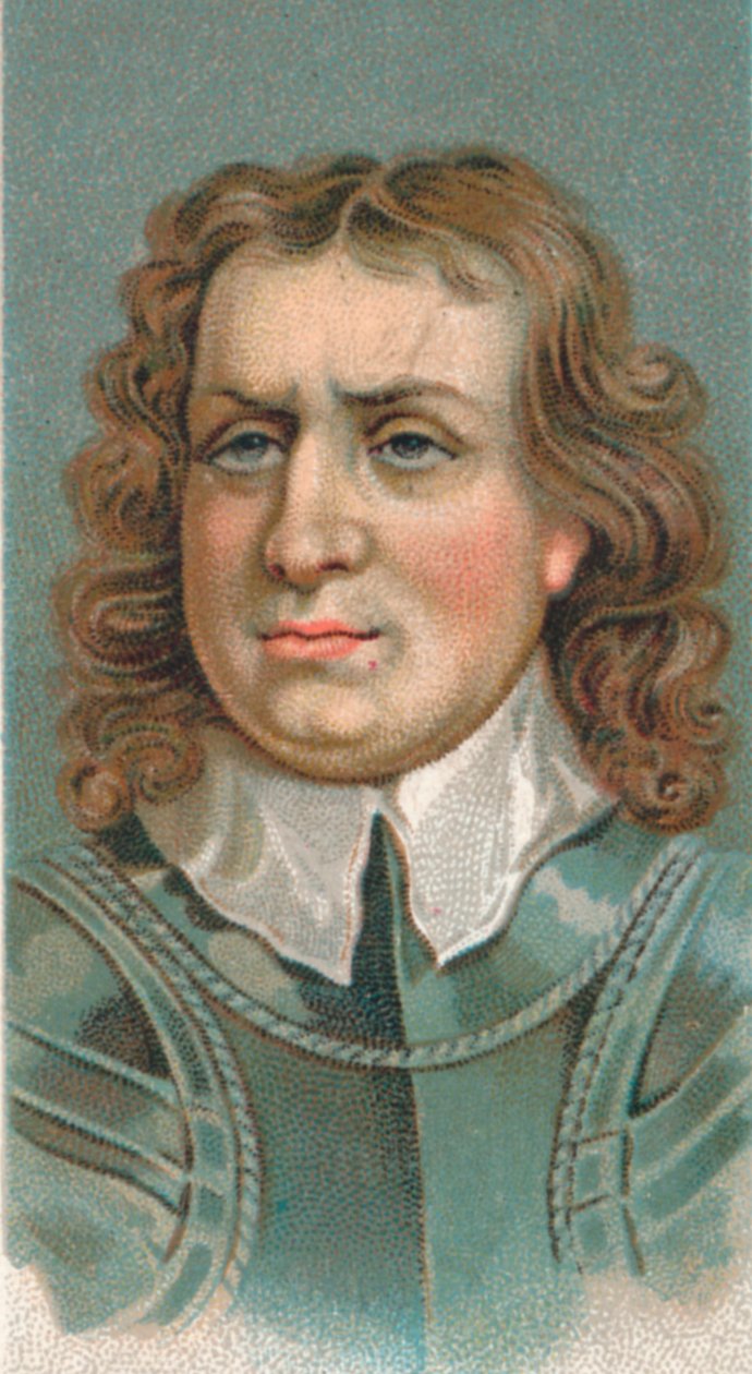 Oliver Cromwell, 1599-1658 angielski przywódca wojskowy i polityk, 1924 autorstwa Unbekannt