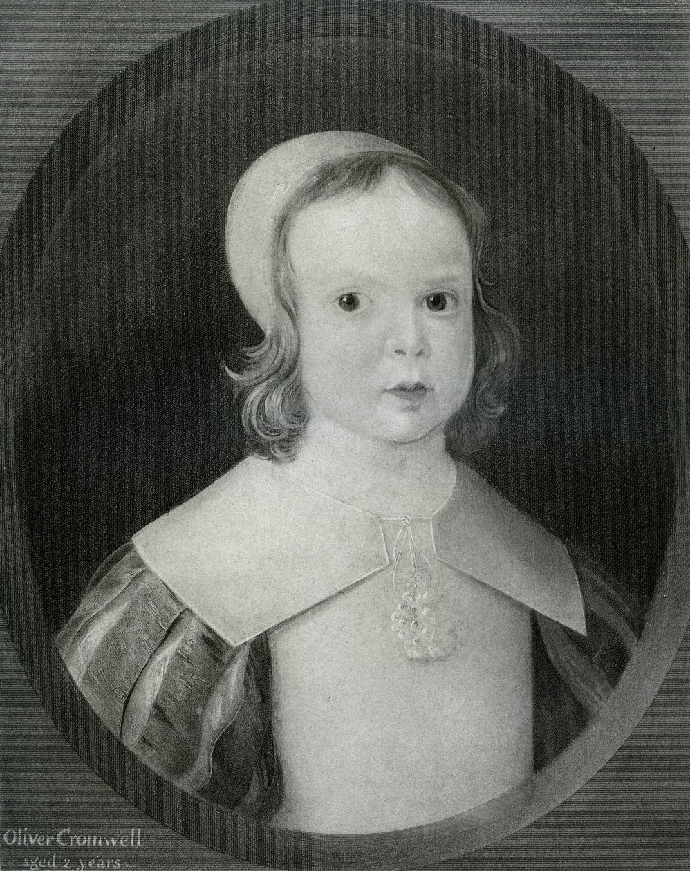 Oliver Cromwell, dwa lata, 1601, 1899 autorstwa Unbekannt