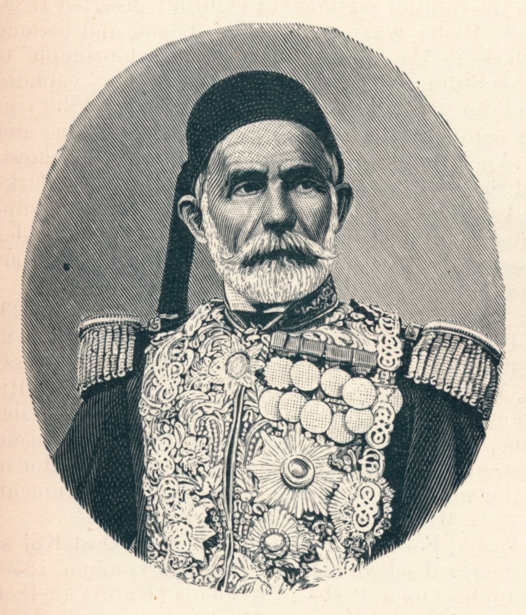 Omar Pasza, ok. 1906, 1907 autorstwa Unbekannt