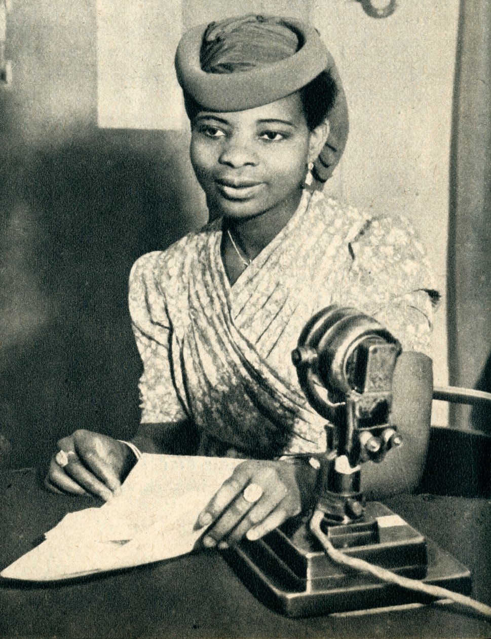 Omoba Adenrele Ademola, córka Alake z Abeokuta w Nigerii, nazywa Afrykę Zachodnią, 1942 r. autorstwa Unbekannt