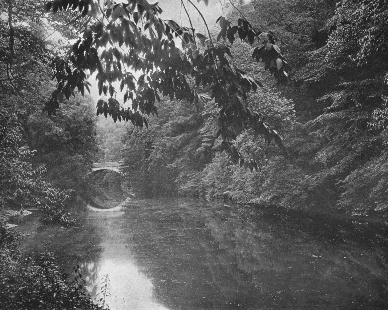Na Wissahickon Creek, Fairmount Park, Filadelfia, USA, ok. 1900. autorstwa Unbekannt