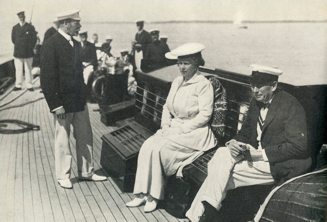 O Wielkiej Brytanii z King George i Sir Charles Cust, c1920, 1951. autorstwa Unbekannt