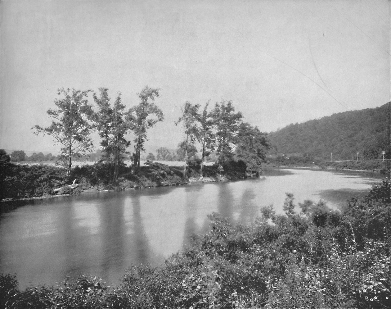 Na Conemaugh, niedaleko Nowej Florencji, ok. 1897. autorstwa Unbekannt