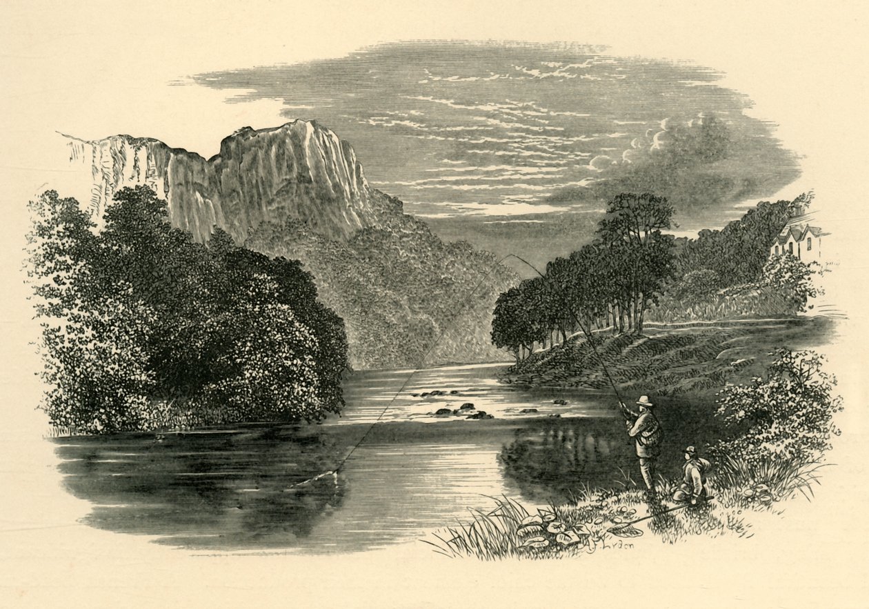 Na Derwent, ok. 1890 r. autorstwa Unbekannt