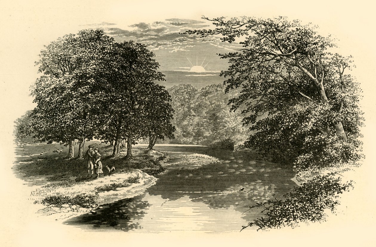 Na Doonie, ok. 1890 r. autorstwa Unbekannt