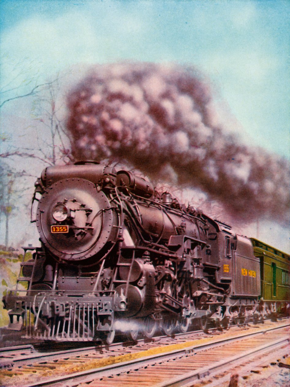 Na New York, New Haven i Hartford Railroad, 1935-36. autorstwa Unbekannt