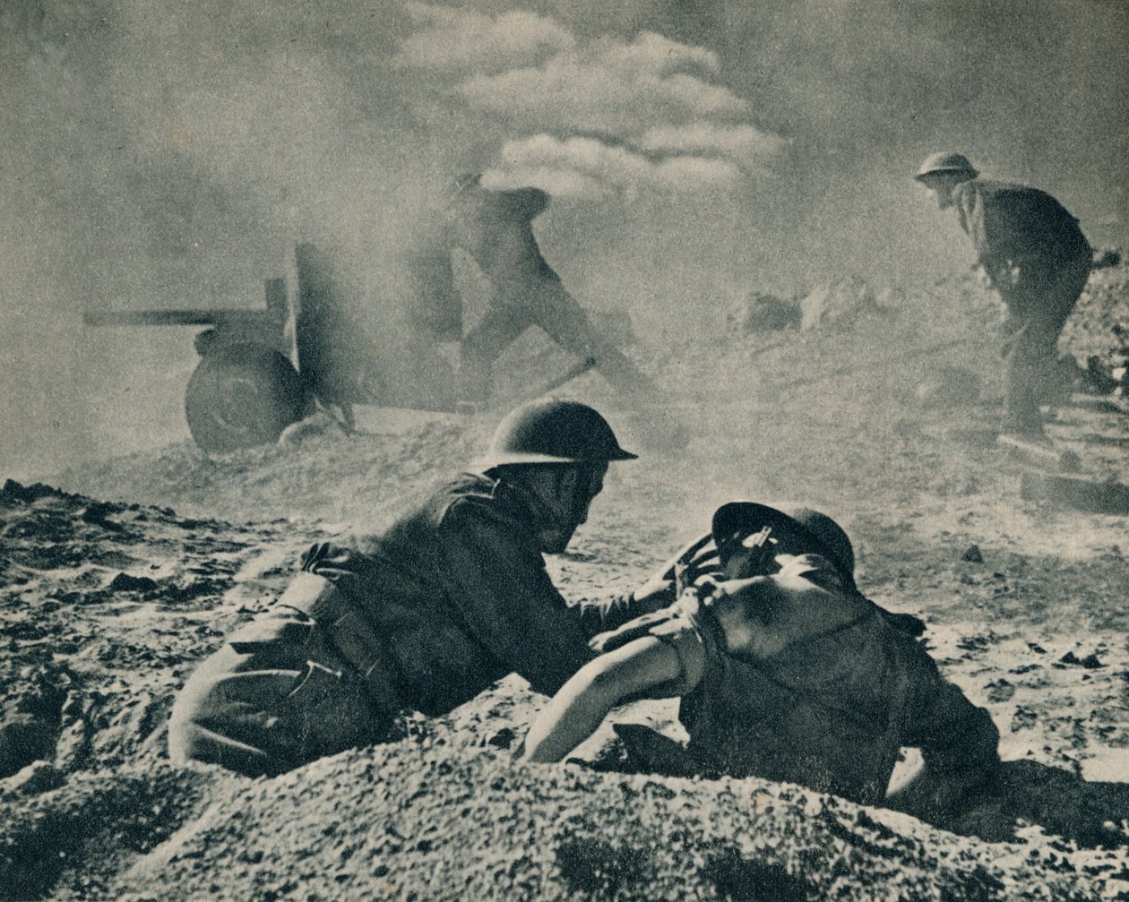Na drodze z Trypolisu, ok. 1942 r. 1944 autorstwa Unbekannt