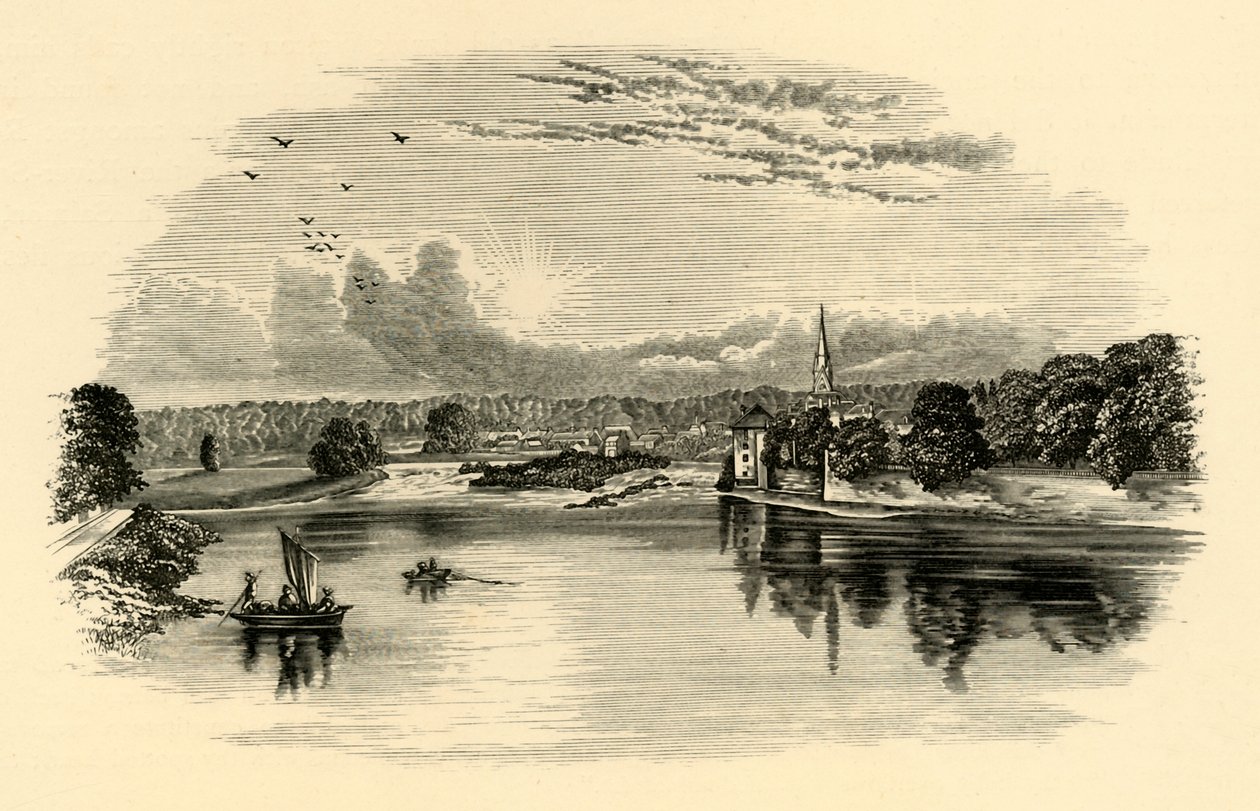 Na Tweed, ok. 1890. autorstwa Unbekannt