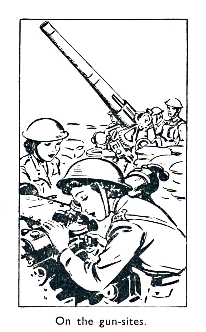 Na stanowiskach broni, 1940 autorstwa Unbekannt