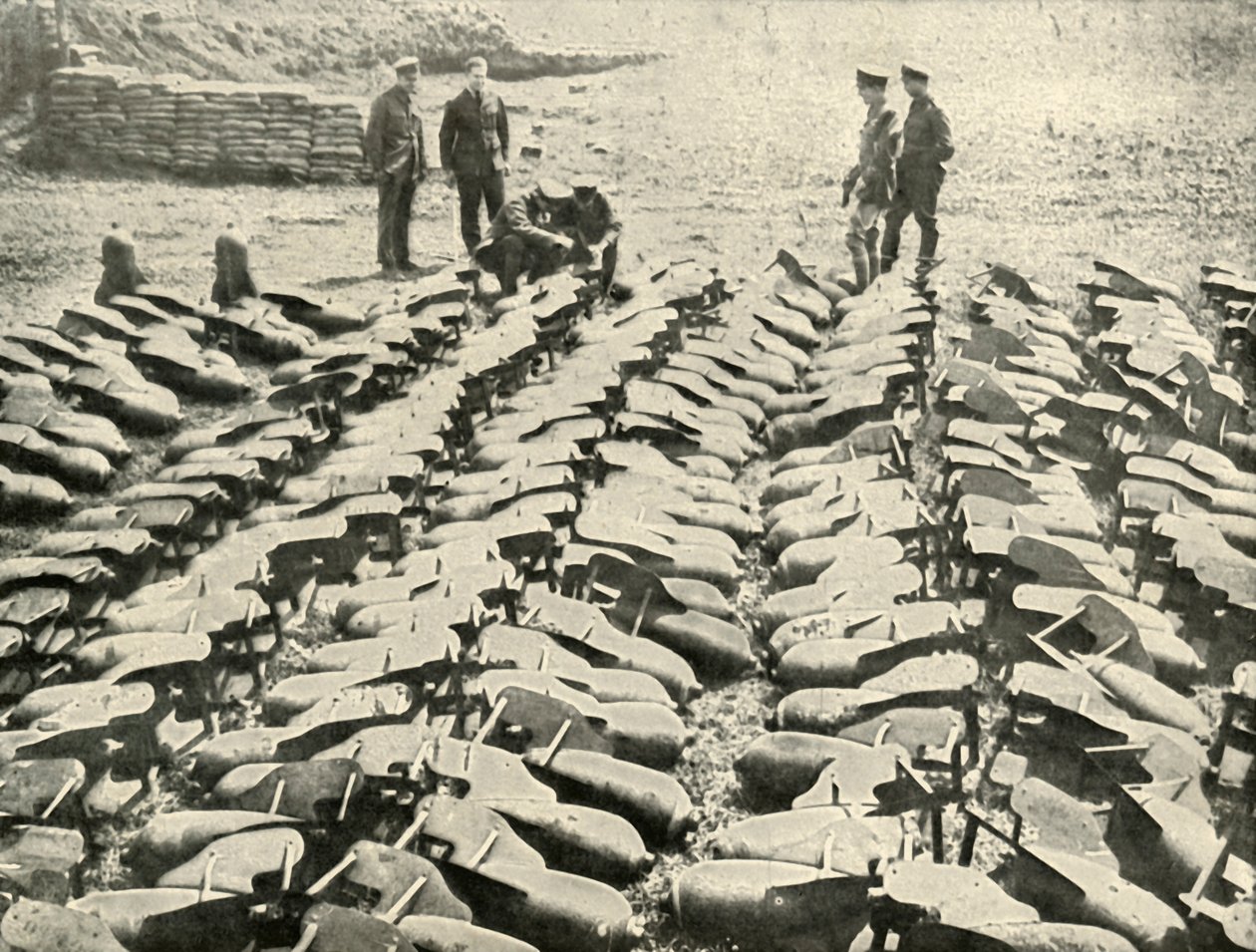 Racje żywnościowe na jedną noc dla dywizjonu bombowego, 1919. autorstwa Unbekannt