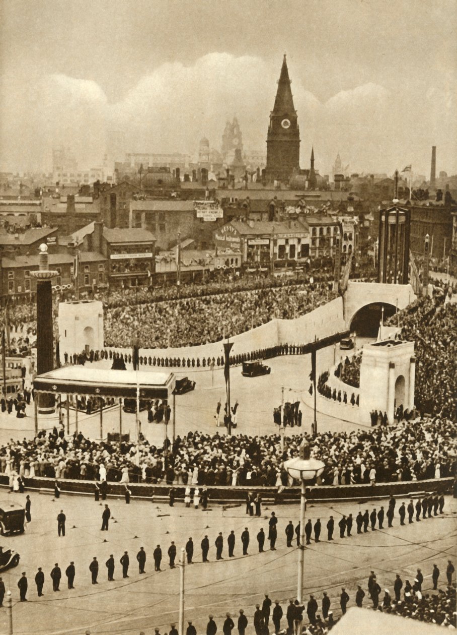 Otwarcie tunelu Mersey, Liverpool, 18 lipca 1934, 1935. autorstwa Unbekannt