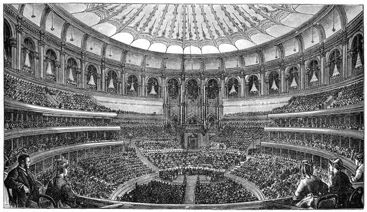 Otwarcie Royal Albert Hall, Londyn, 29 marca 1871, 1900 autorstwa Unbekannt