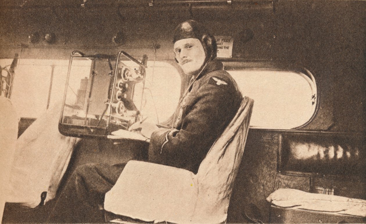 Obsługa przenośnej stacji bezprzewodowej, 1940 autorstwa Unbekannt