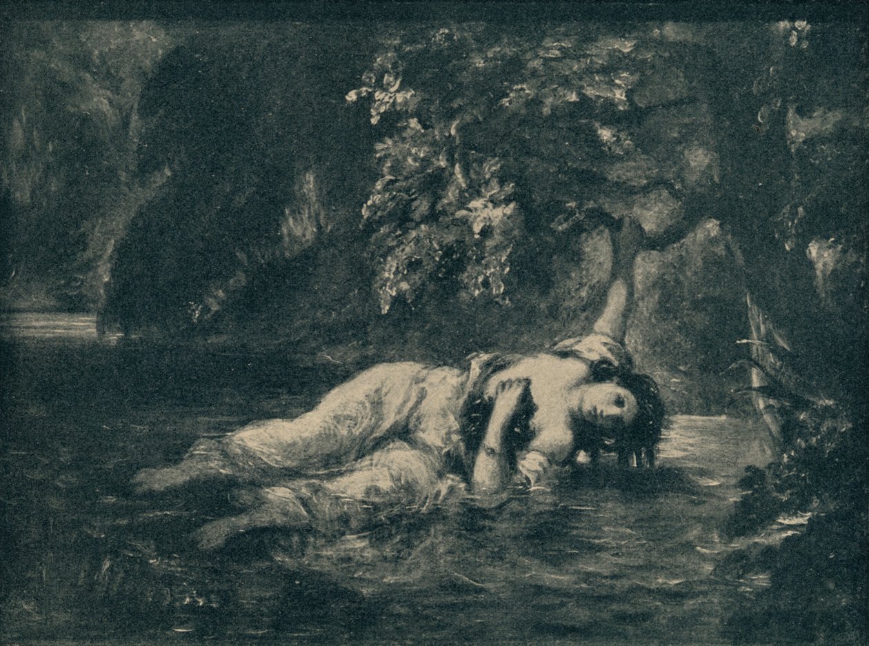 Ofelia, 1853, 1935. autorstwa Unbekannt