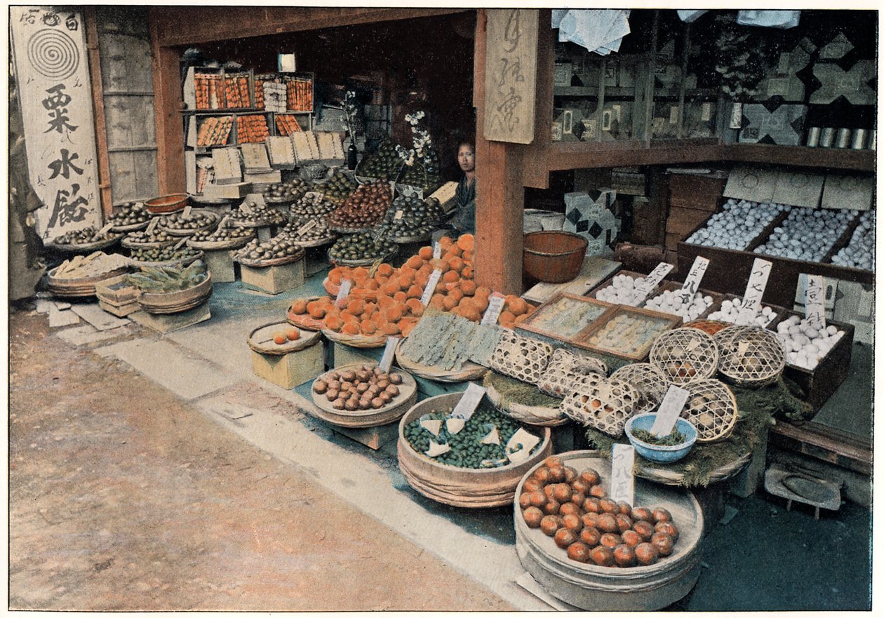 Pomarańczowy kupiec, c1890 autorstwa Unbekannt