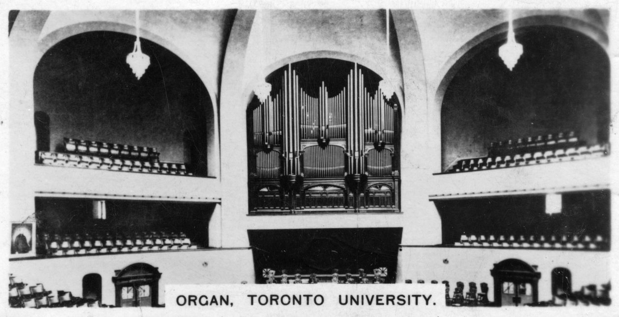 Organy, Uniwersytet Toronto, ok. 1920 autorstwa Unbekannt