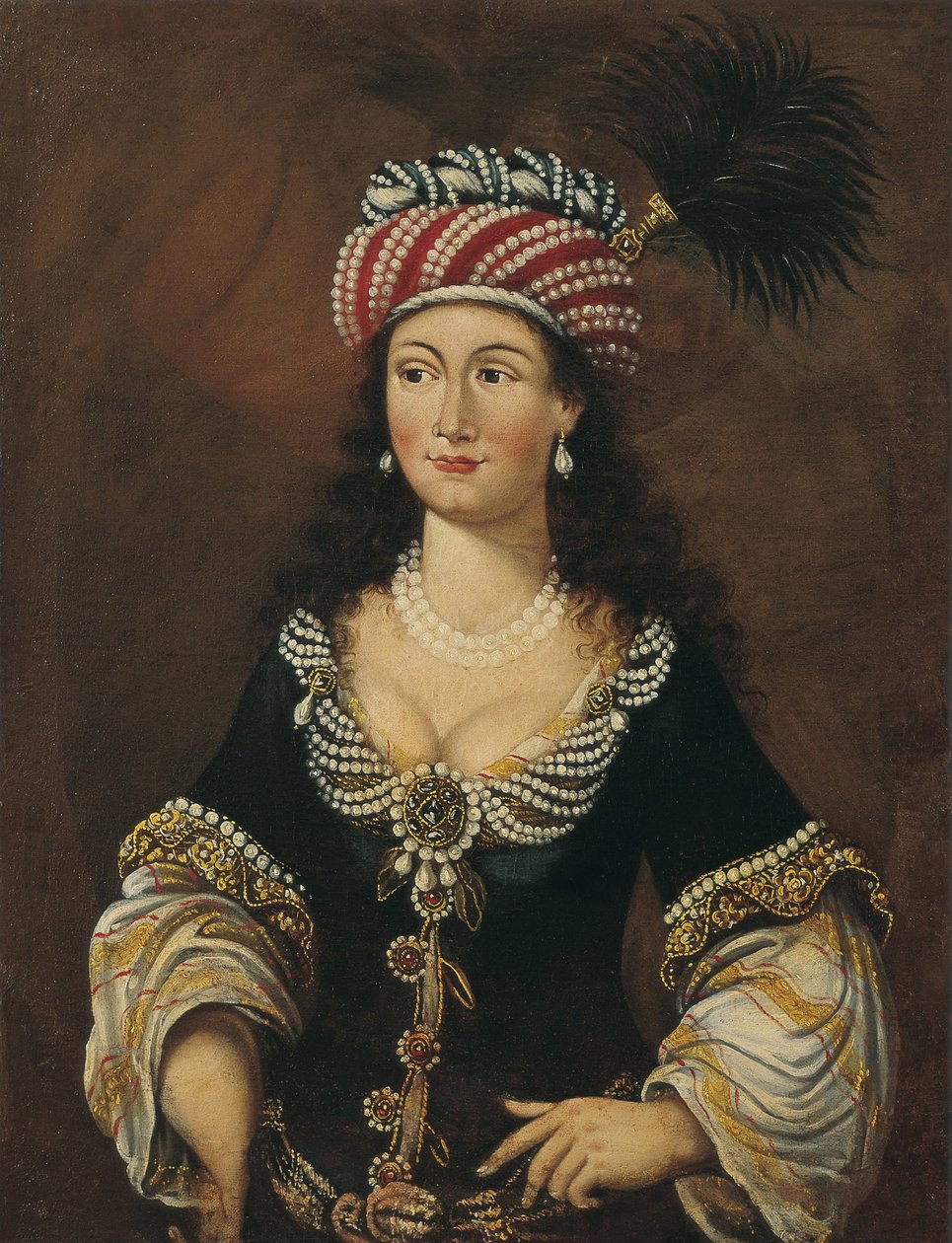 Orientalna kobieta, ok. 1681-1682 autorstwa Unbekannt
