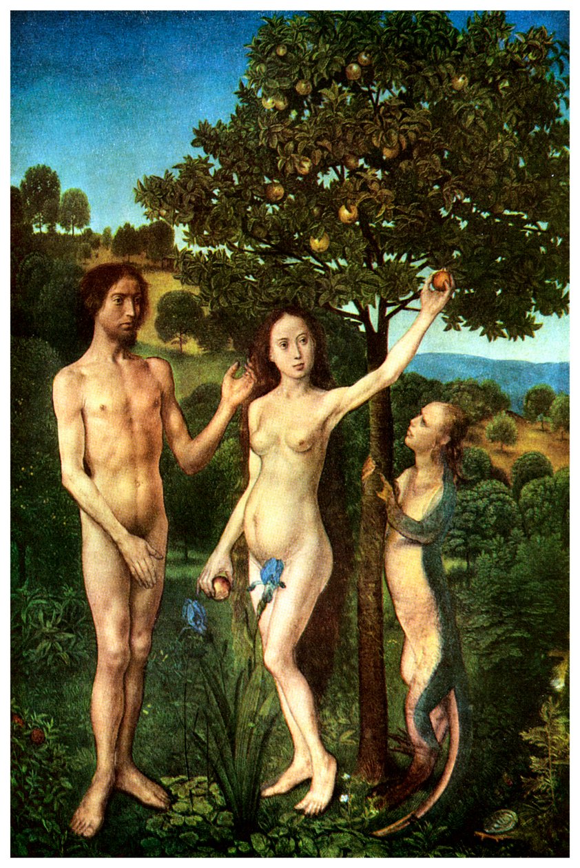 Grzech pierworodny: Upadek Adama i Ewy, c1467-1468 1956 autorstwa Unbekannt
