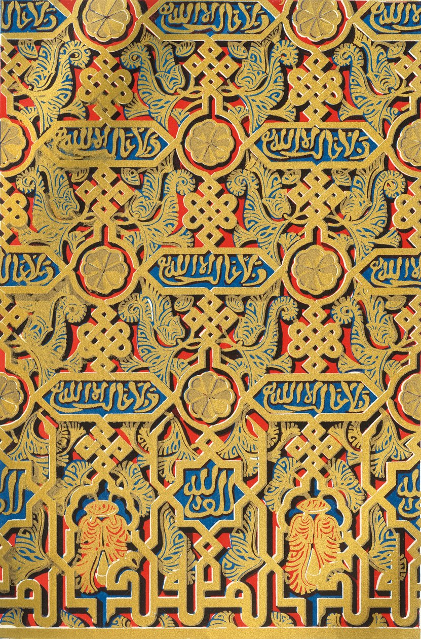Zdobienia na panelu, Sala Ambasadorów, 1907. autorstwa Unbekannt